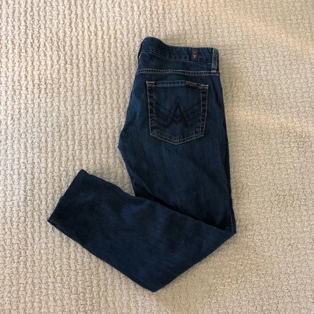 7 For All Mankind Lexie A Pocket Crop Jeans women’s 28